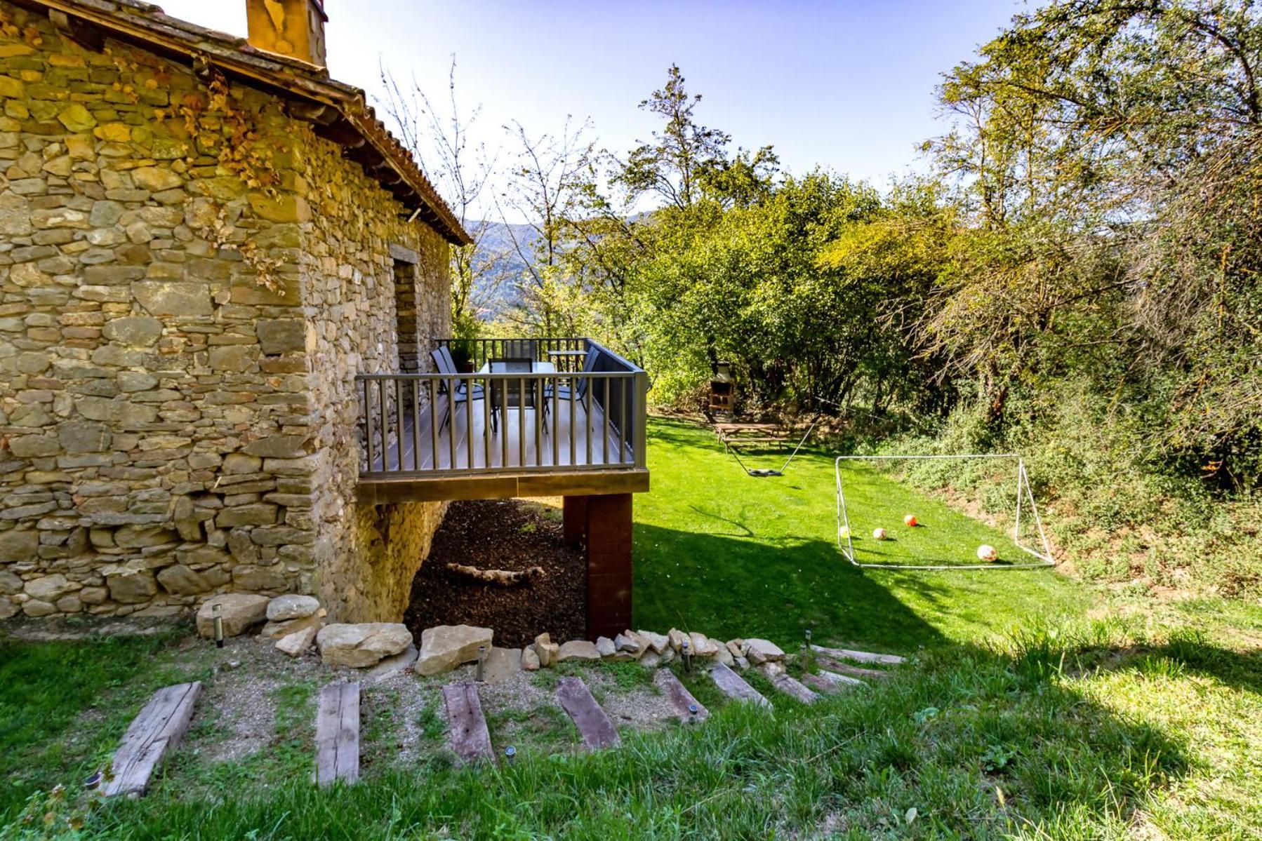 Vila M De Puigsec Mas Rural Al Ripolles Girona Exteriér fotografie