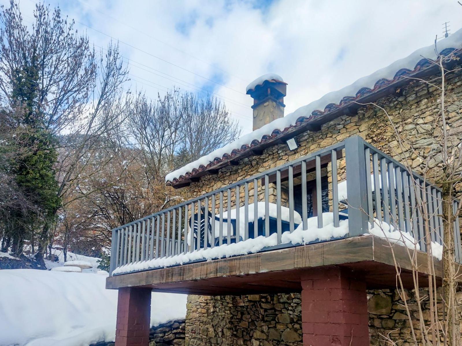 Vila M De Puigsec Mas Rural Al Ripolles Girona Exteriér fotografie