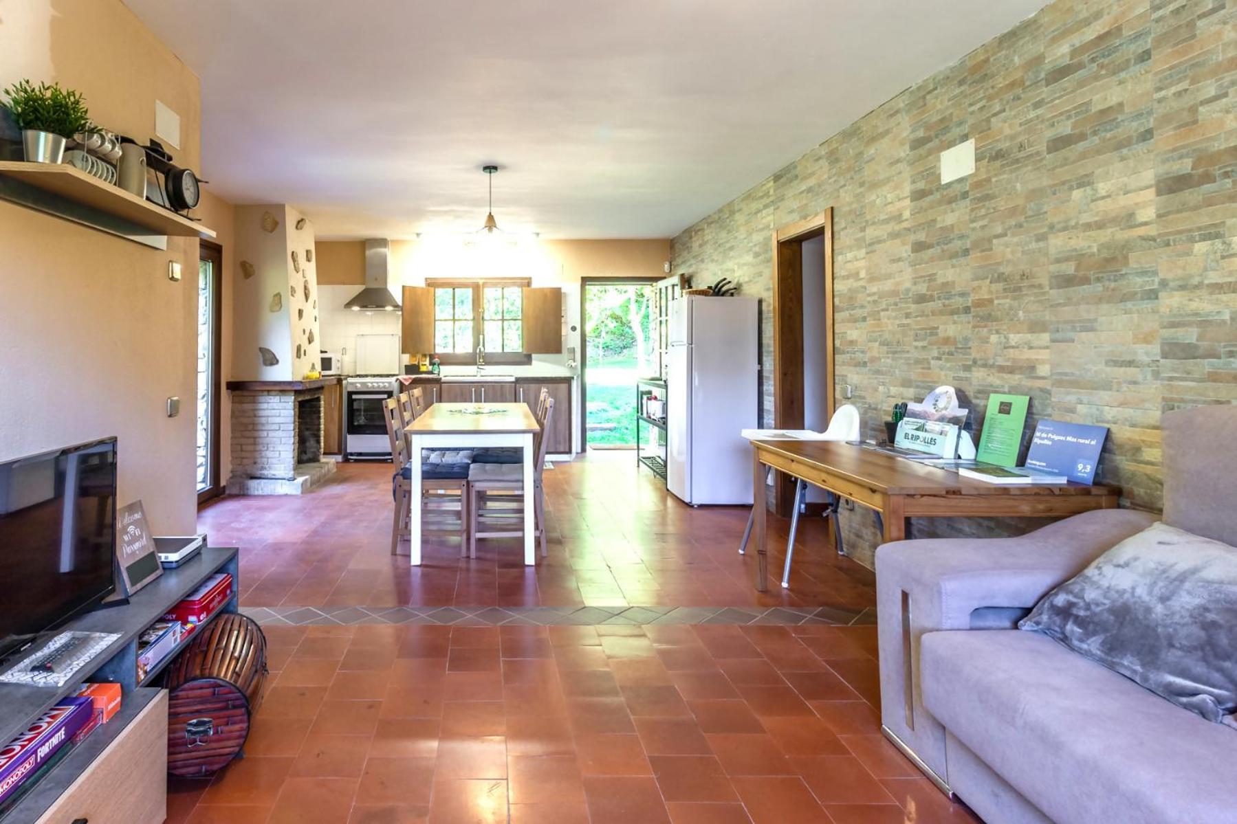 Vila M De Puigsec Mas Rural Al Ripolles Girona Exteriér fotografie