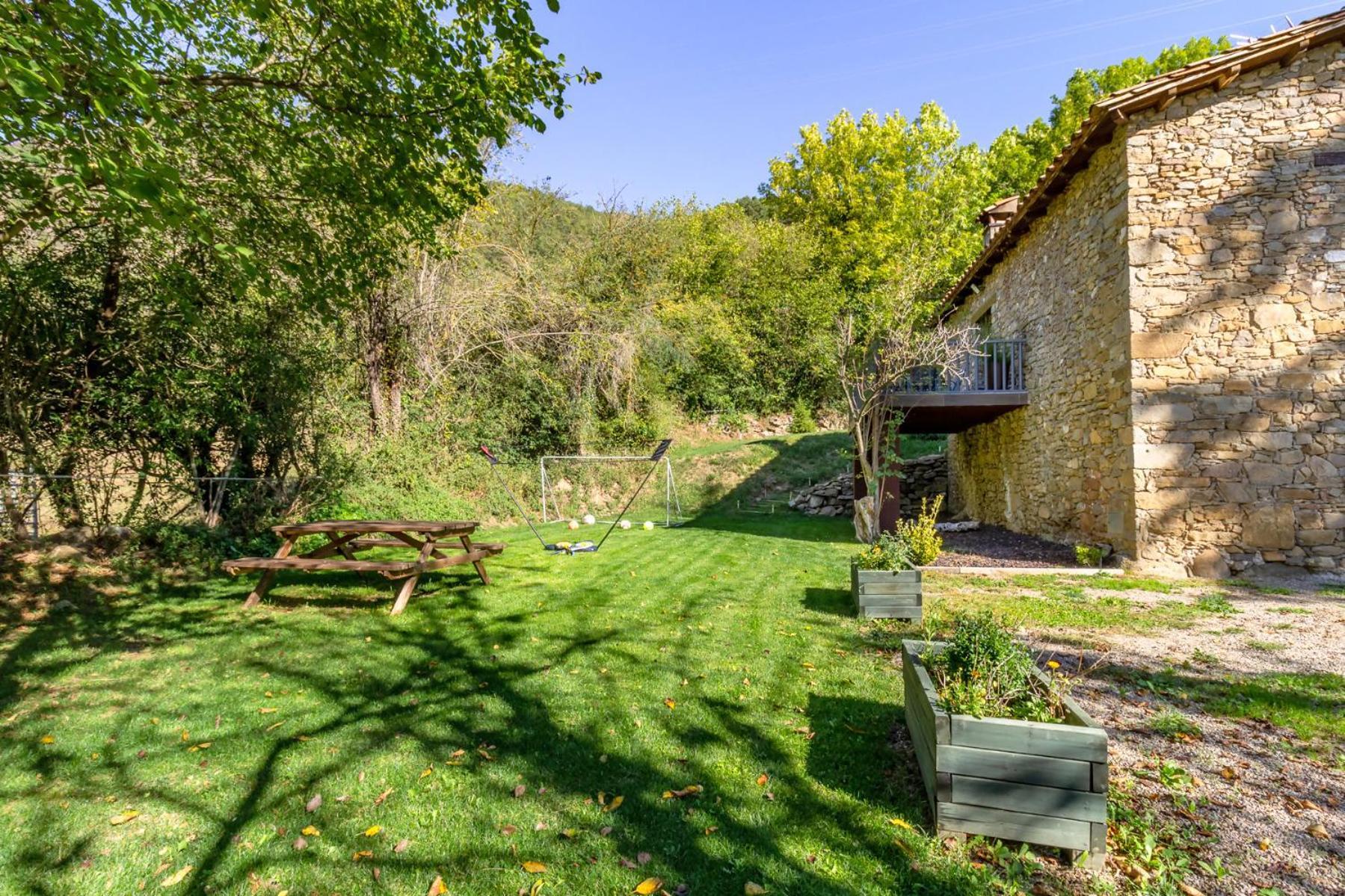 Vila M De Puigsec Mas Rural Al Ripolles Girona Exteriér fotografie